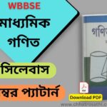 Class 10 Mathematics Syllabus 2026