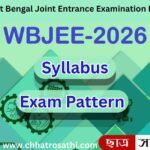 WBJEE Syllabus 2026